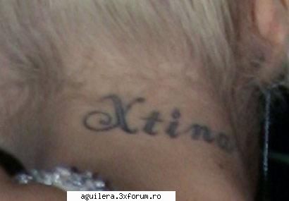 ?Christina are tatuaj - Credeti ca e cu adevrat Christina Aguilera? - Photos�